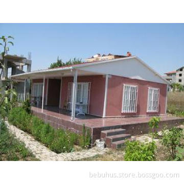 Light Steel Structure Prefab House , Sandwich Panel Steel S